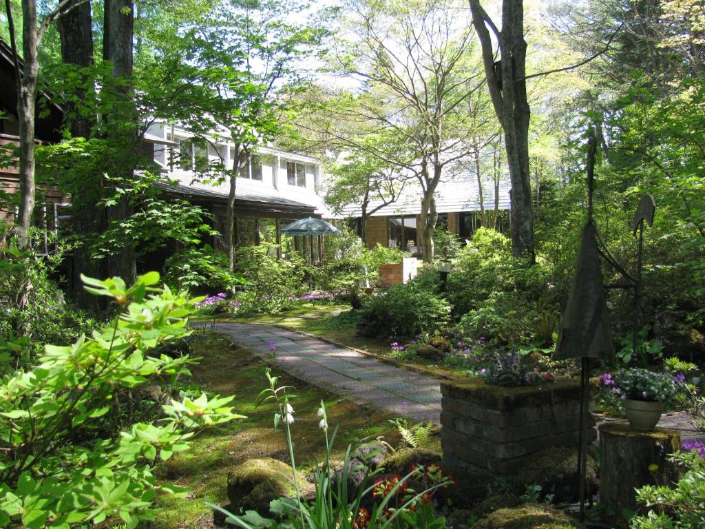 Zahrada ubytování La Forest De Nome Karuizawa