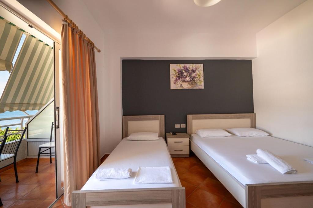 Postel nebo postele na pokoji v ubytování Classic Rooms