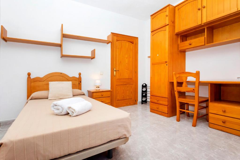 Postel nebo postele na pokoji v ubytování Villa Mali