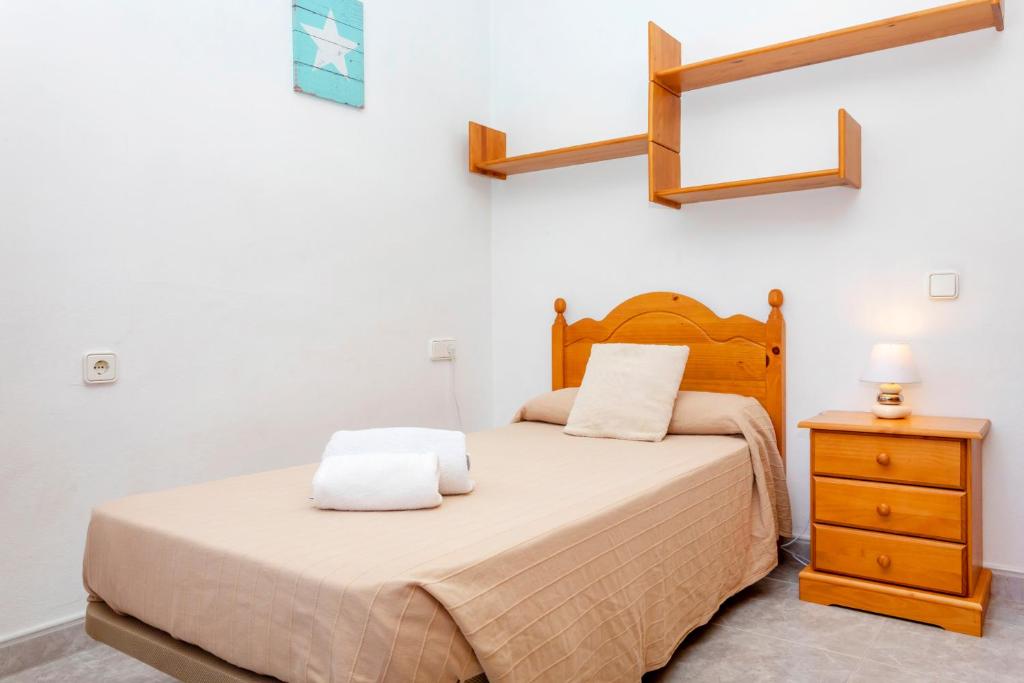Postel nebo postele na pokoji v ubytování Villa Mali