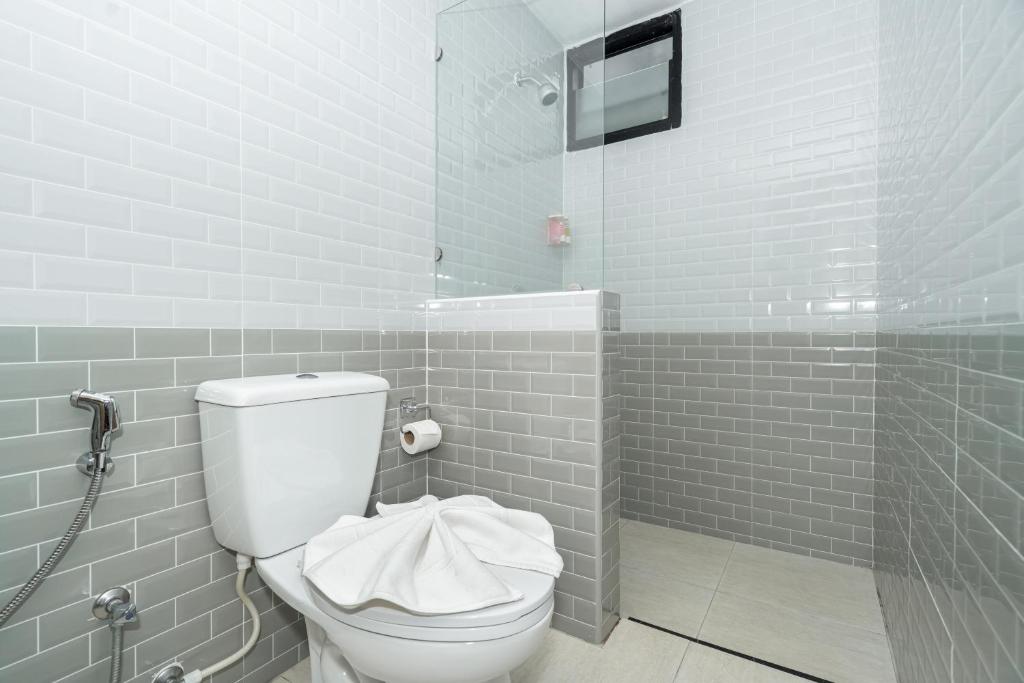 Koupelna v ubytování Anchan Boutique Hotel
