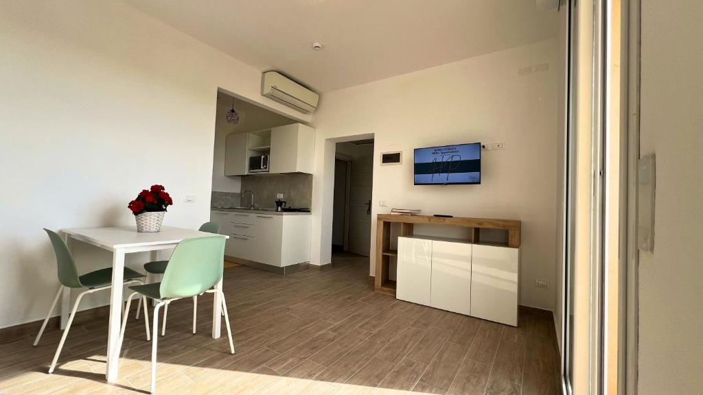 Kuchyň nebo kuchyňský kout v ubytování Hotel Patrizia - B&B e Appartamenti