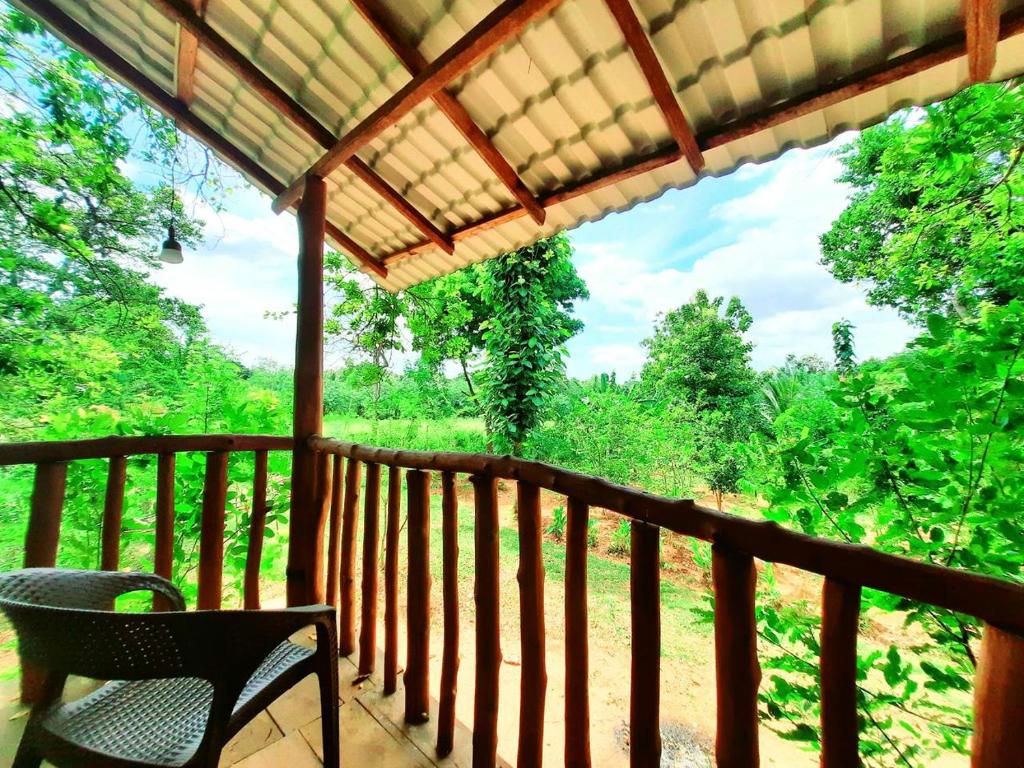 Balkón nebo terasa v ubytování Tree House 4 Nature Lovers