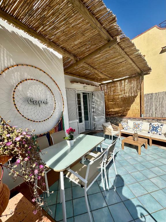 Balkon lub taras w obiekcie Capri Joy