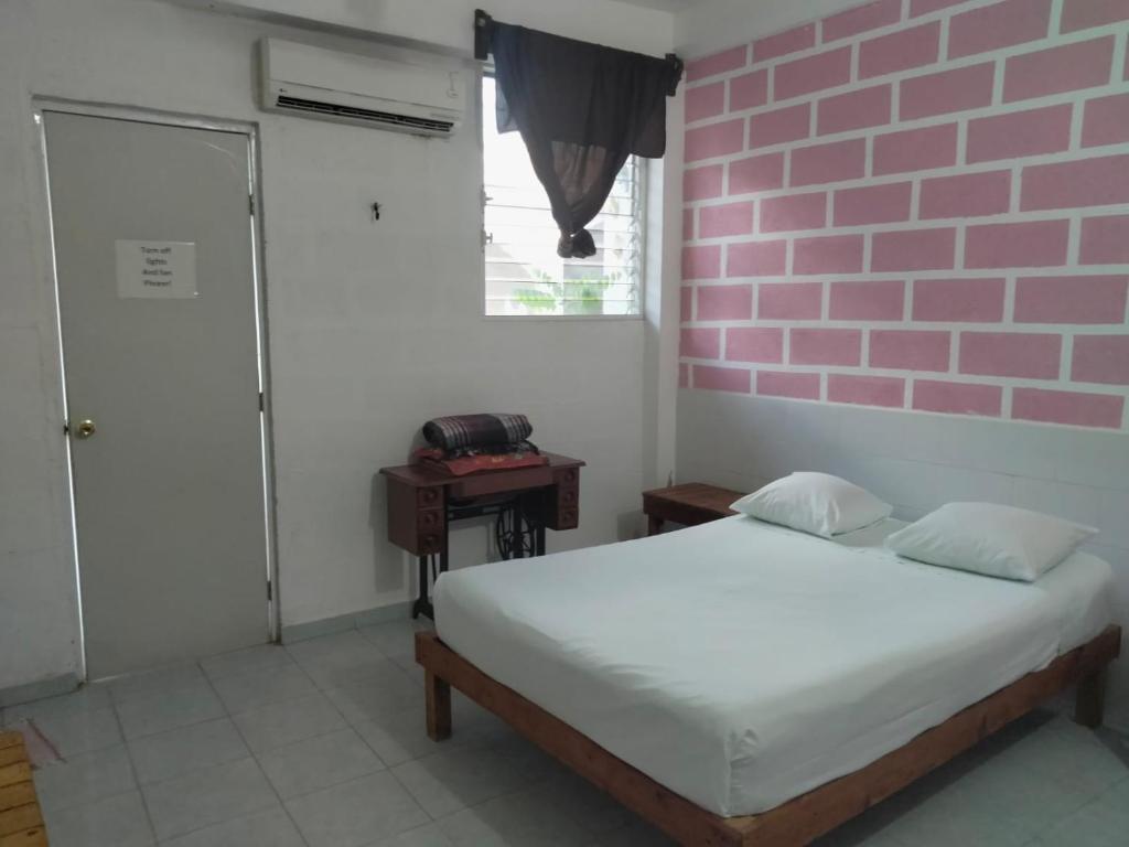Postel nebo postele na pokoji v ubytování Casa Azul