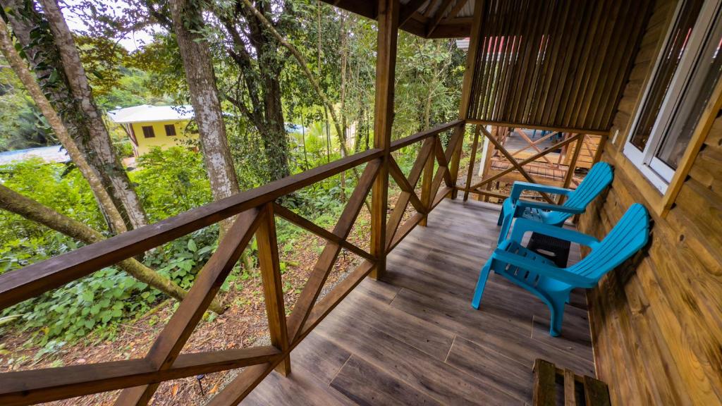 Balcone o terrazza di Toucan Hill Lodge