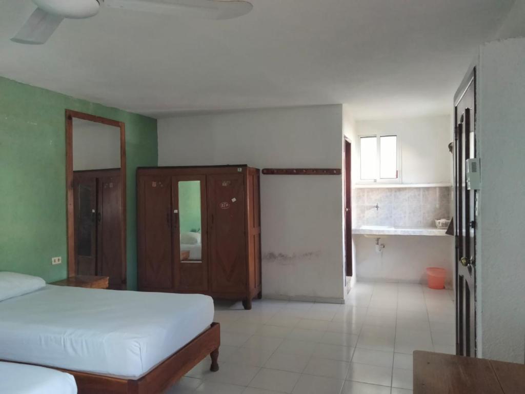 Postel nebo postele na pokoji v ubytování Casa Azul