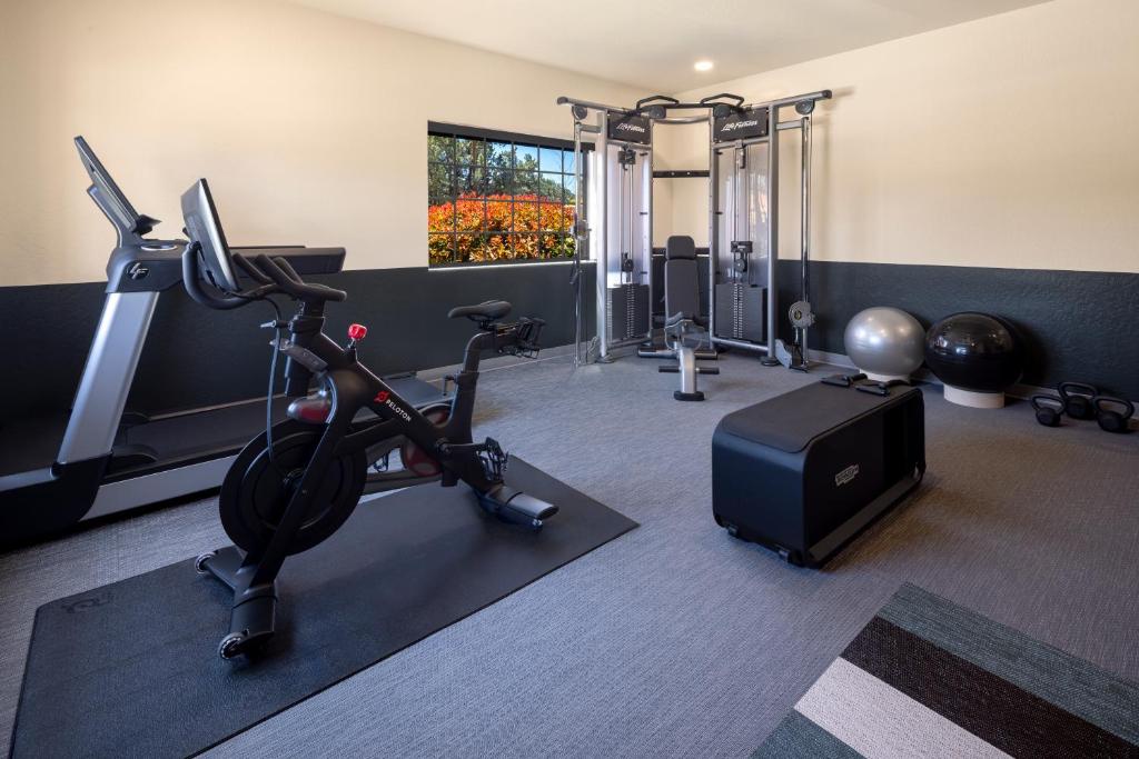 Fitness centrum a/nebo fitness zařízení v ubytování Mountain Modern Sedona