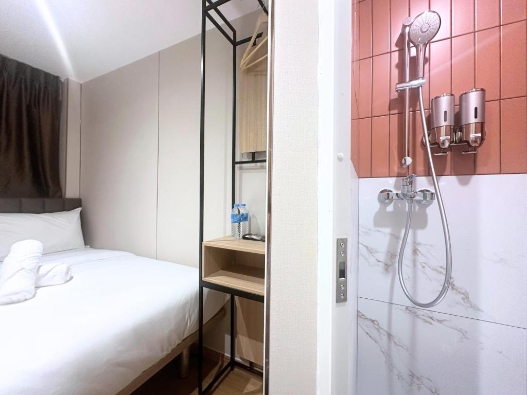 Koupelna v ubytování Nest Hotel Singapore