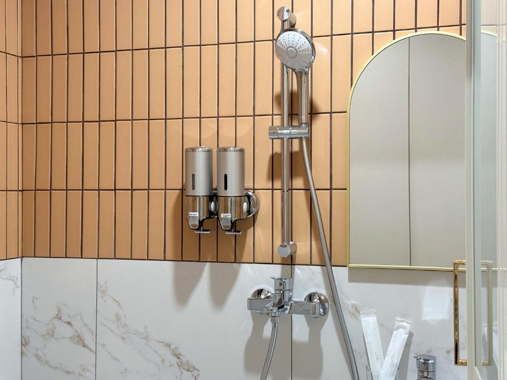 Koupelna v ubytování Nest Hotel Singapore