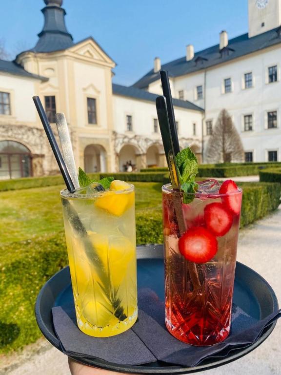 Nápoje v ubytování Hotel Zámek Letohrad