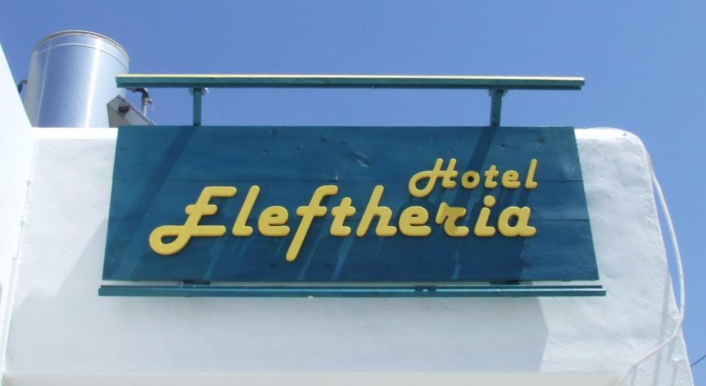 Certifikát, hodnocení, plakát nebo jiný dokument vystavený v ubytování Hotel Eleftheria