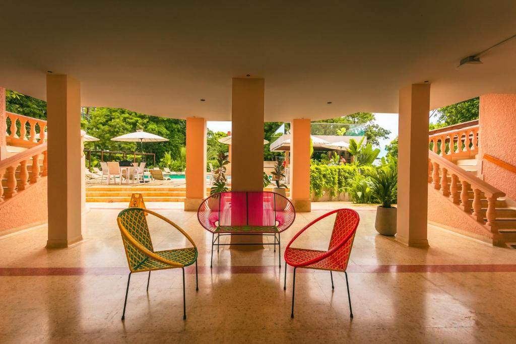 Posezení v ubytování Del Tropico hotel
