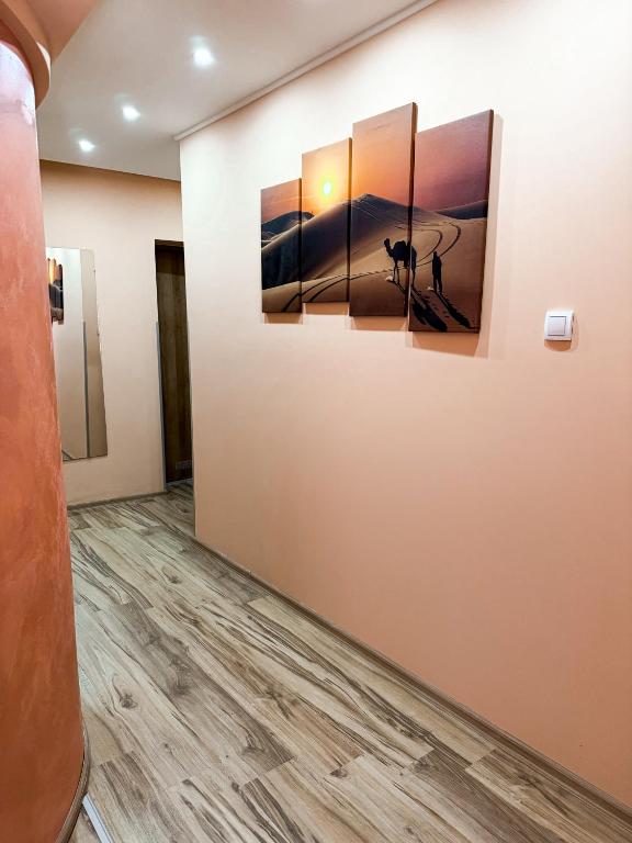 TV a/nebo společenská místnost v ubytování KK Apartment