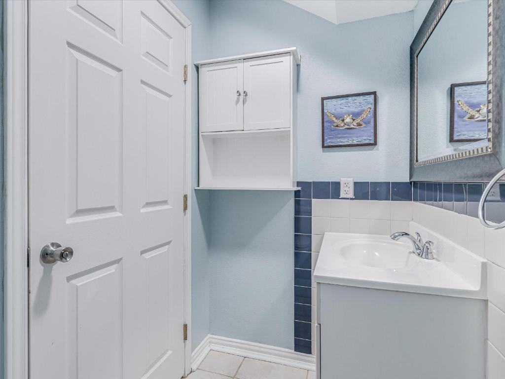 Koupelna v ubytování Fishermans Inn