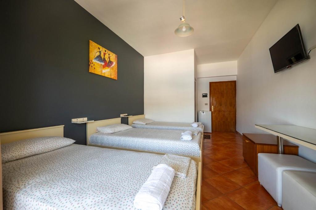 TV a/nebo společenská místnost v ubytování Classic Rooms