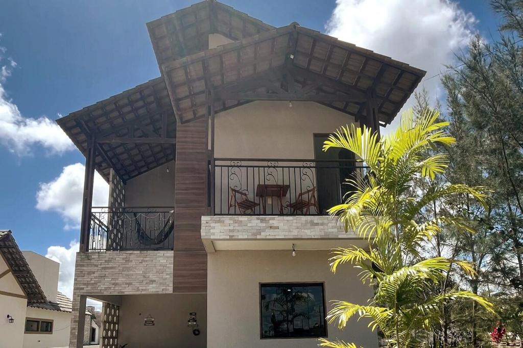 Balkoni atau teres di Bananeiras - Condomínio Monte das Cerejeiras
