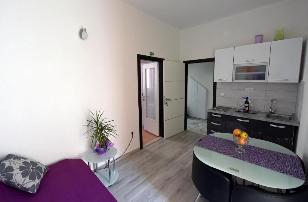 Kuchyňa alebo kuchynka v ubytovaní Kuzma Rooms and Apartments