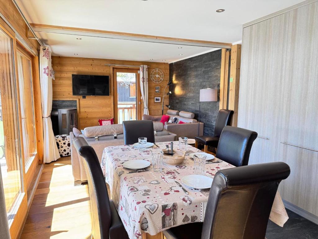 Les Gets - Appartement confortable près du centre avec balcon ensoleillé