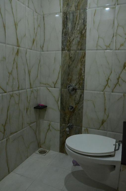Koupelna v ubytování Hotel Sach Regency