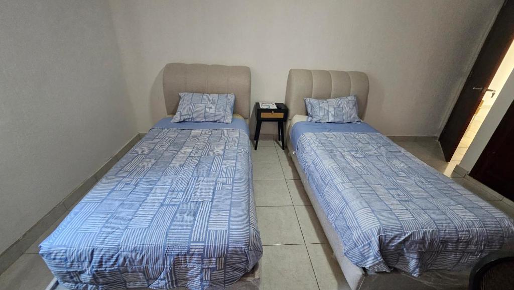Postel nebo postele na pokoji v ubytování Casa Marea a una cuadra del mar