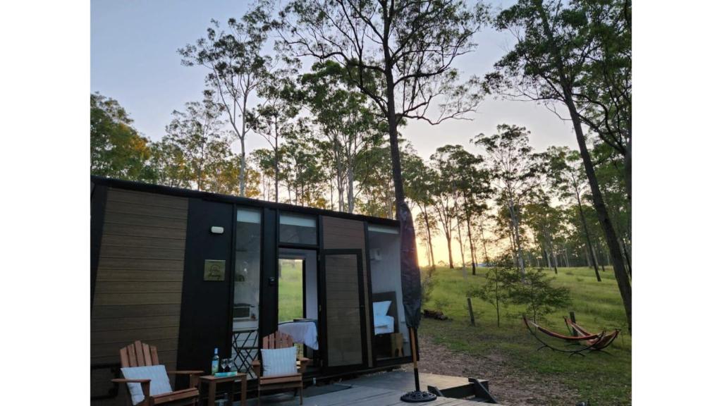 Zahrada ubytování Firefly Tiny House by Tiny Away