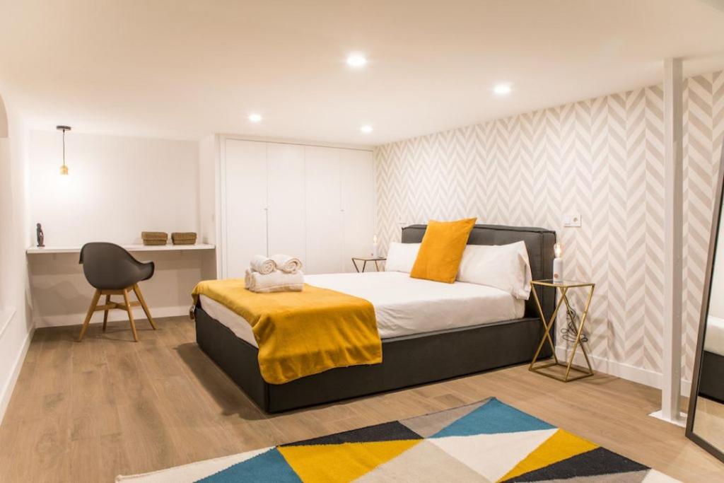 Postel nebo postele na pokoji v ubytování 2 bedrooms 2 bathrooms furnished - Chamberi - Cozy & refurbished - MintyStay