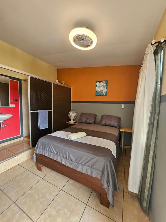 Postel nebo postele na pokoji v ubytování Platinum Hotel