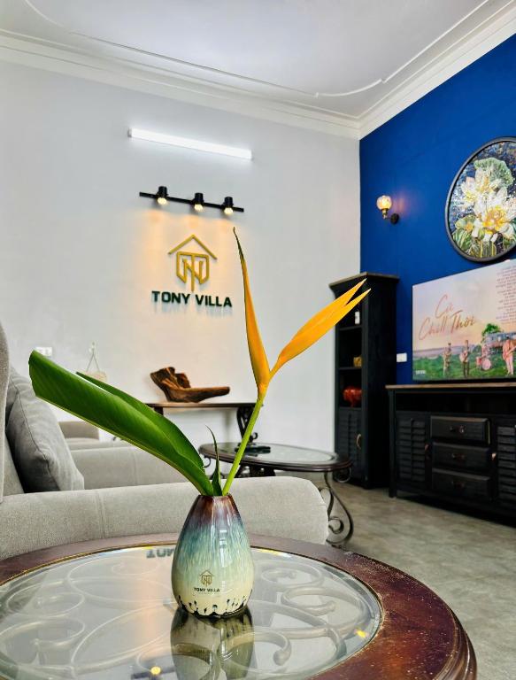 TV a/nebo společenská místnost v ubytování Tony Villa Homestay Ba Vì