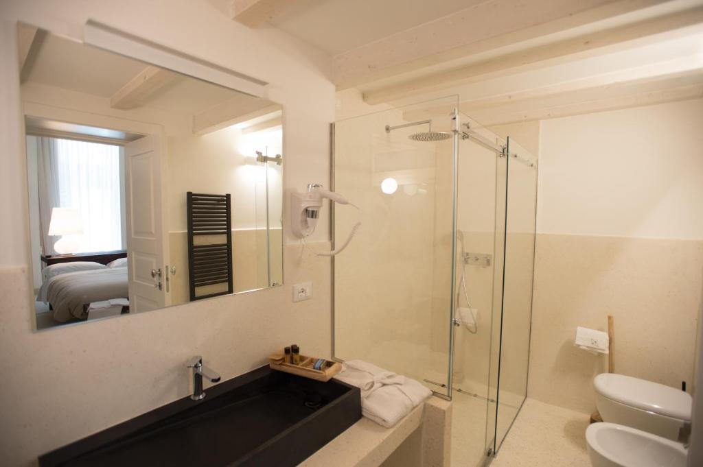 Koupelna v ubytování Corte Campanile Boutique B&B