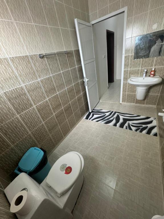 Koupelna v ubytování Maison Masirah