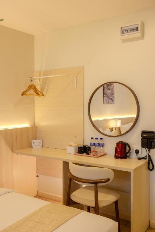 Innspire by Suntai (Previously known as WG Hotel)にあるベッド