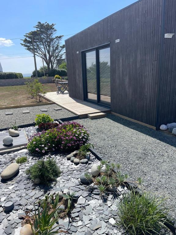 Zahrada ubytování Gîte les Hirondelles