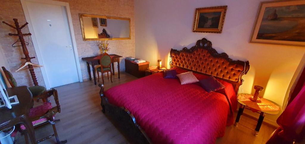 Voodi või voodid majutusasutuse Casa Lorelein toas