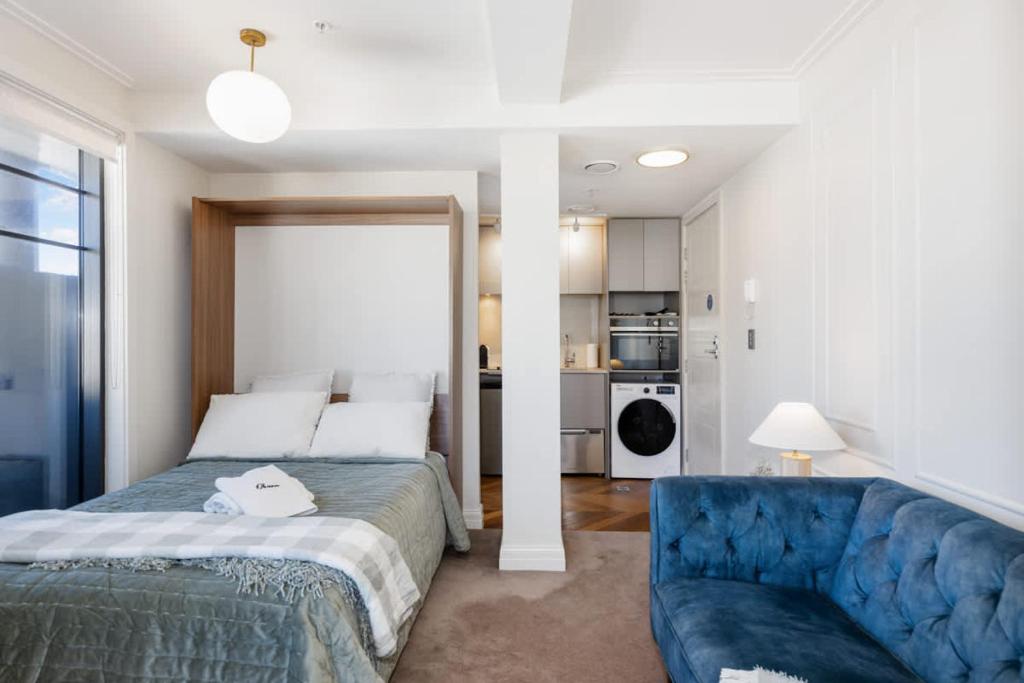 1BR Studio in Te Aro - City Lookout - Resim 1