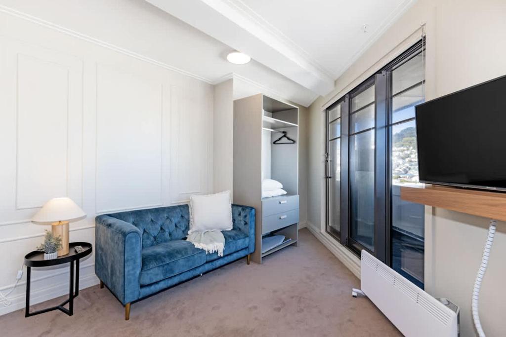 1BR Studio in Te Aro - City Lookout - Resim 8