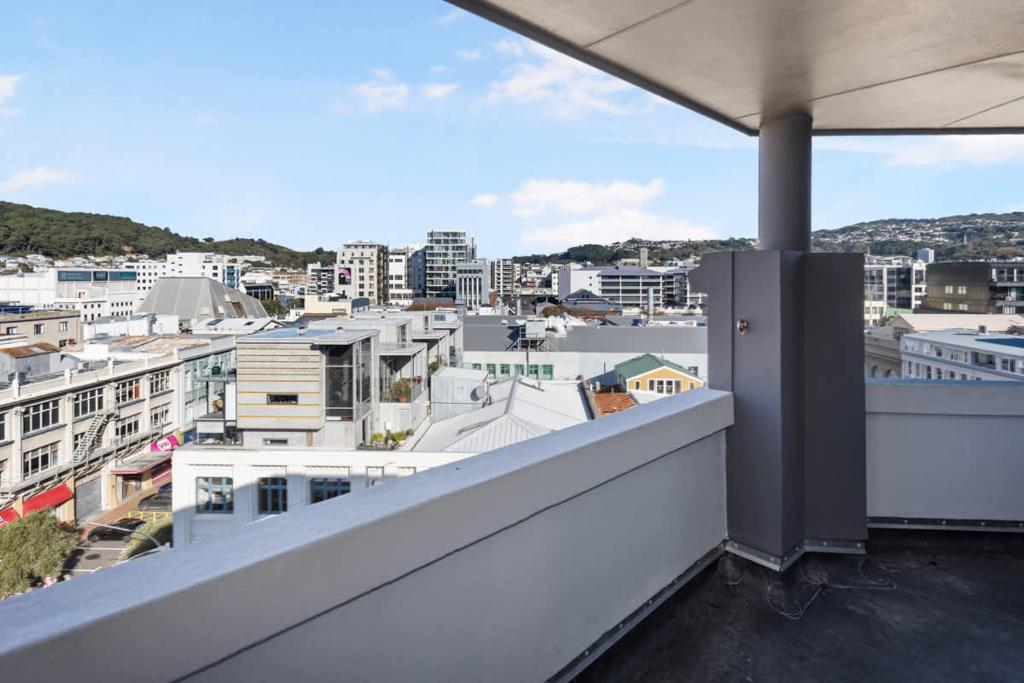 1BR Studio in Te Aro - City Lookout - Resim 16
