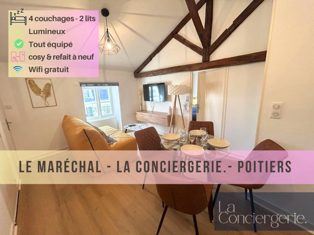 Photo de la galerie de l'établissement Le Maréchal - LaConciergerie - Poitiers Centre, à Poitiers