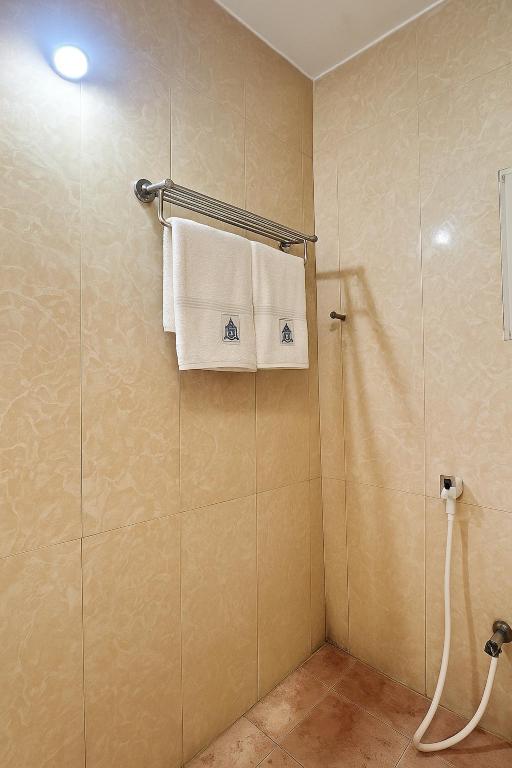 Koupelna v ubytování Comfort Park Inn (Unit of Prohotel)