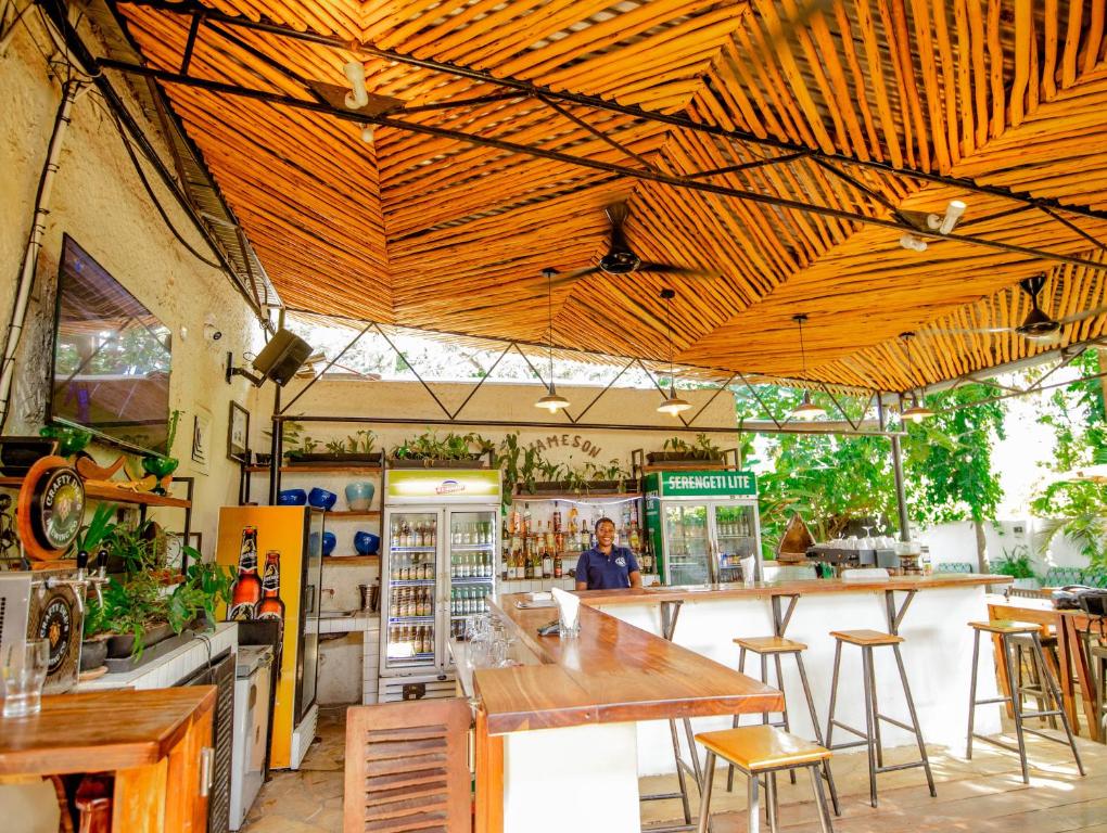 Restaurace v ubytování The Slow Leopard