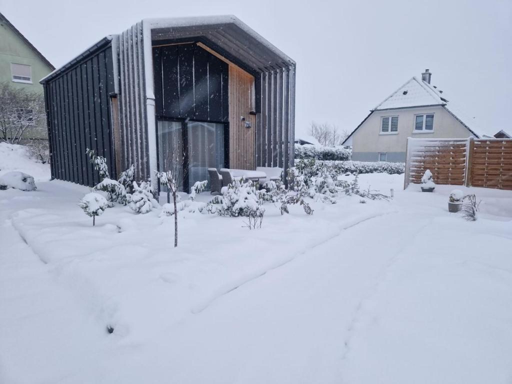 Rhön Apartments v zimě