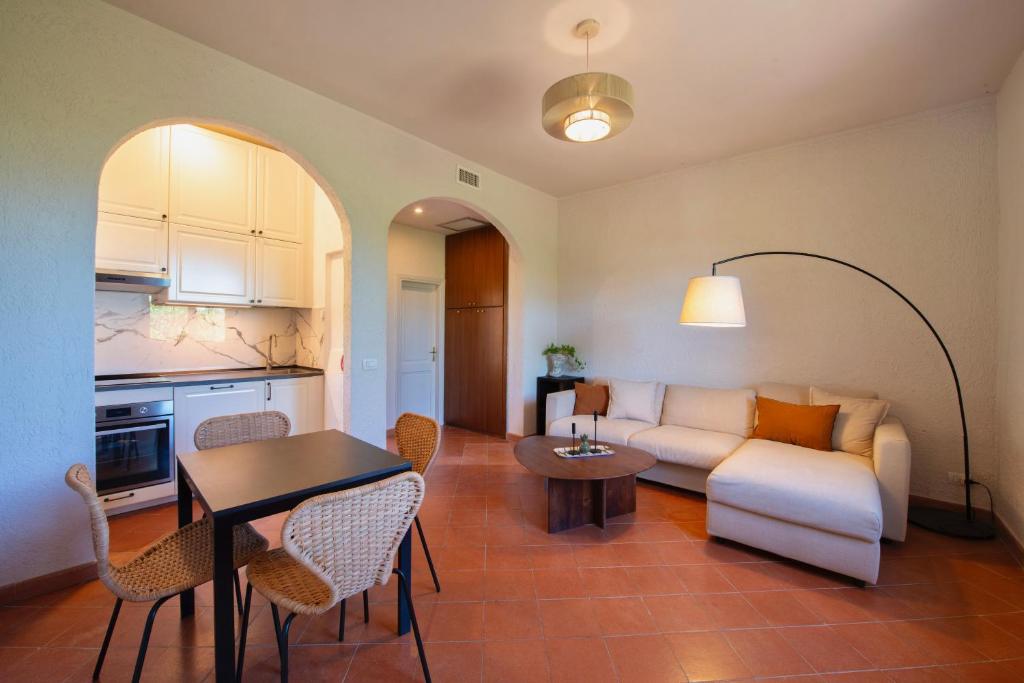Posezení v ubytování Elegant Hideaway