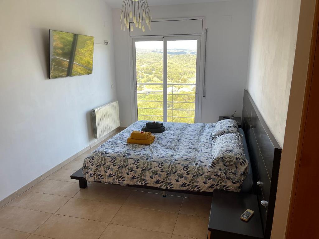 Posteľ alebo postele v izbe v ubytovaní Villa for 2 families