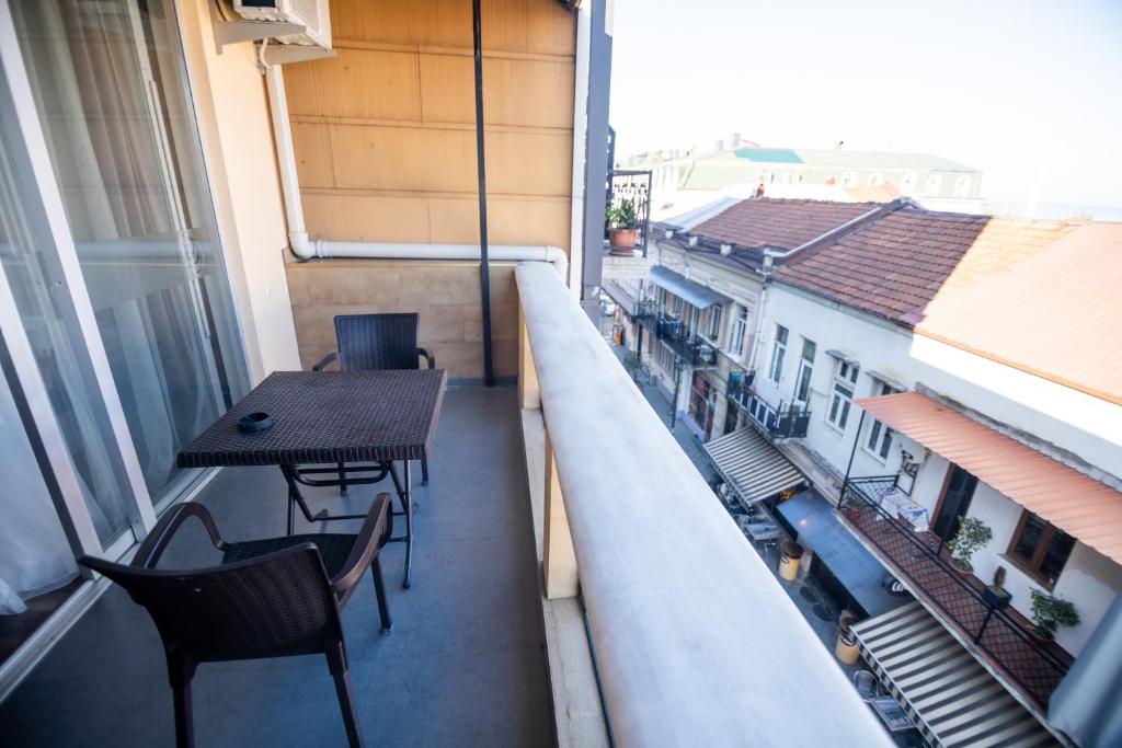 Balkón nebo terasa v ubytování Hotel Mireosi