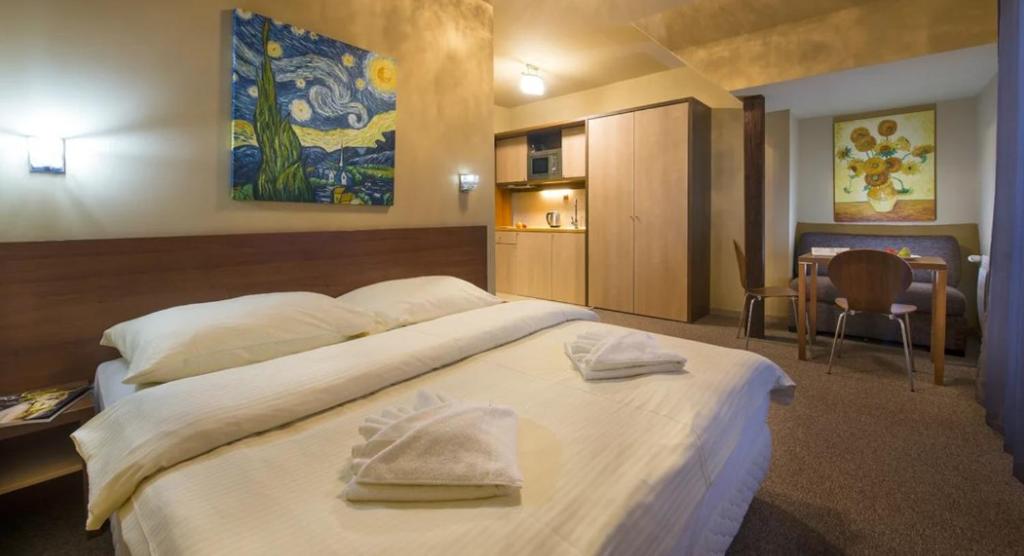 Voodi või voodid majutusasutuse Tatragolf Mountain Resort toas