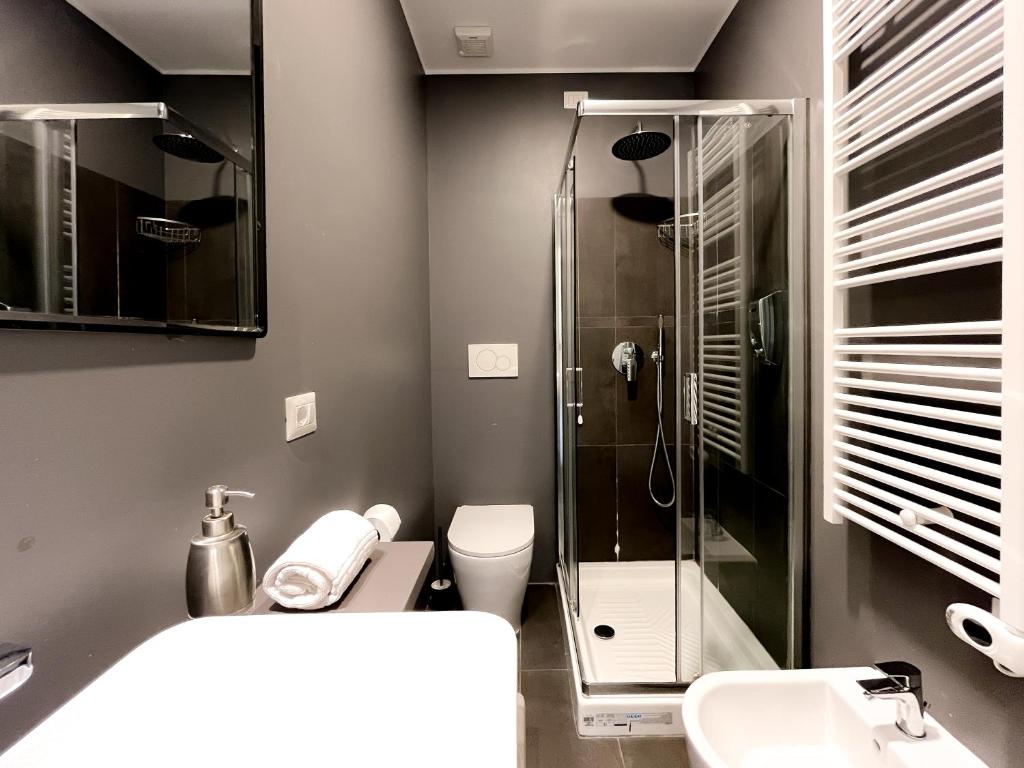 Koupelna v ubytování RRRapido Colorful Rooms - Assago