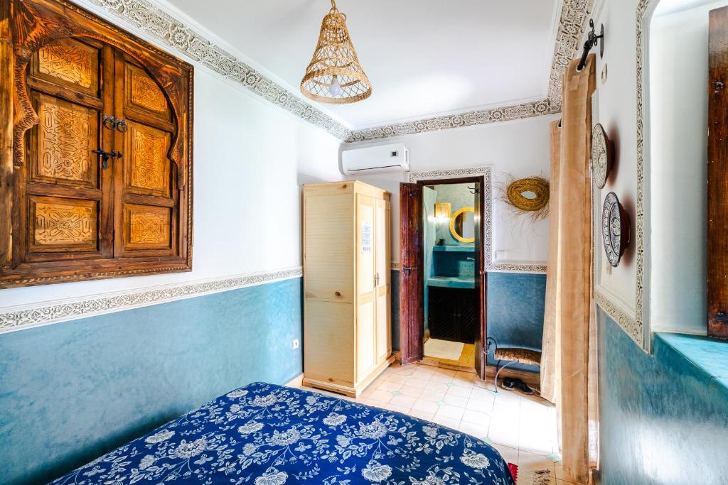 Postel nebo postele na pokoji v ubytování Riad Davina
