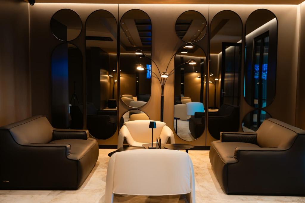Posezení v ubytování Venus Hotel