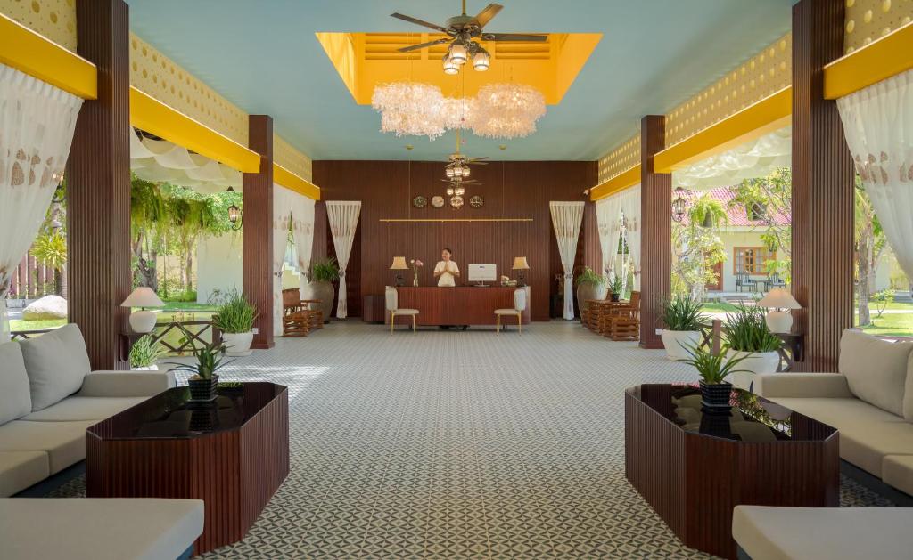 Posezení v ubytování Sala Siem Reap Resort