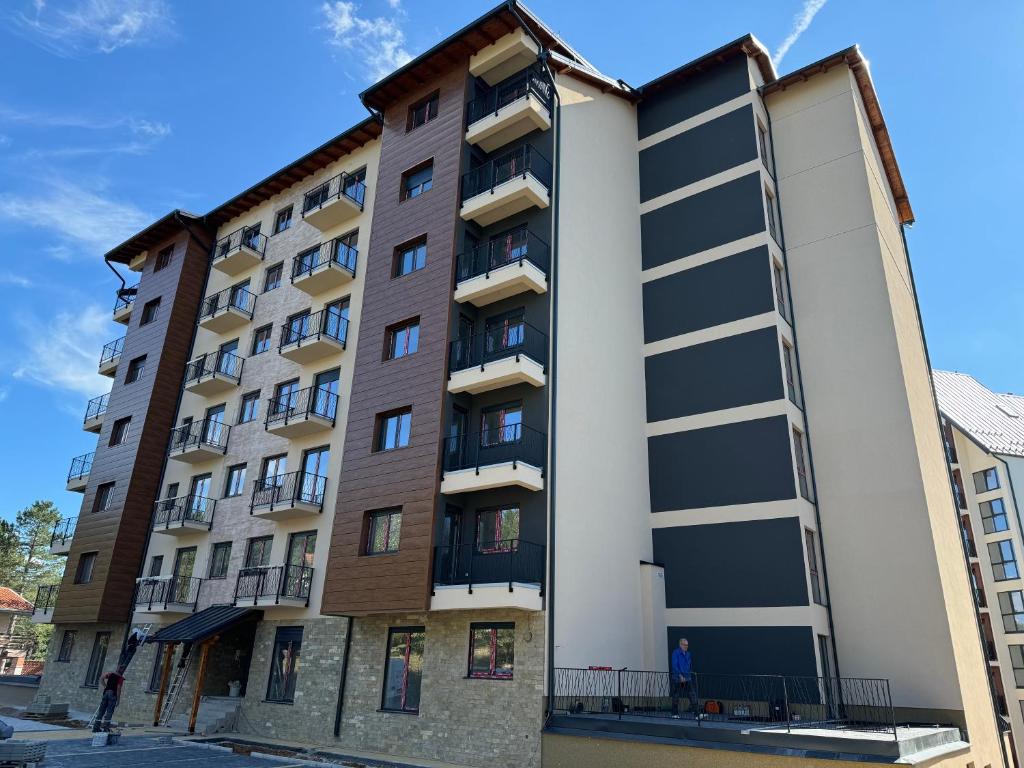 Budova, kde se apartmán nachází